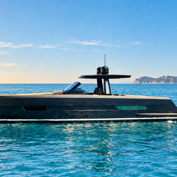 BLACK SHEEP Fjord 42 Open cruising along the Mallorca coast