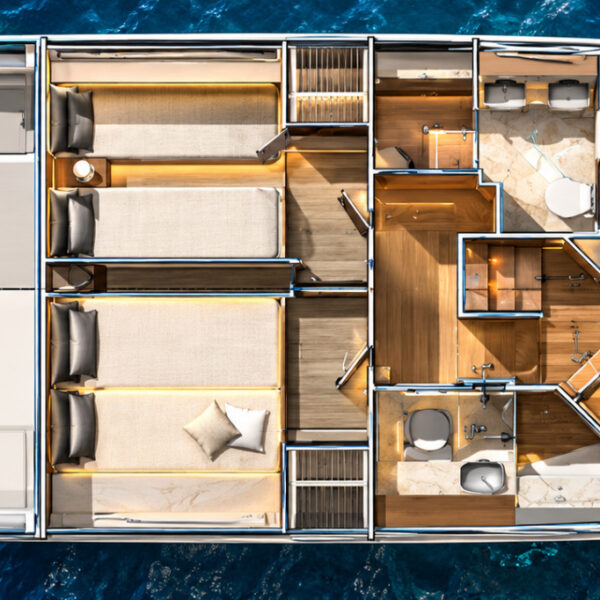 LA FAMILIA Prestige 4.9 cabin layout